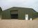 Simple steel barn Simple steel barn